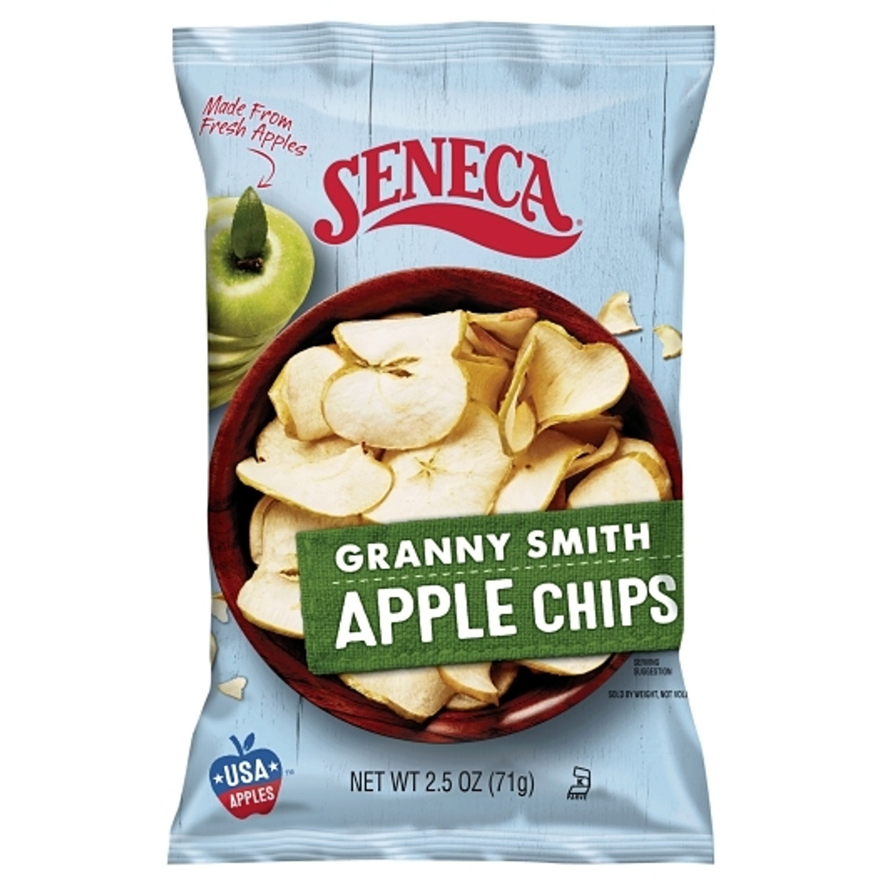 Seneca Granny Smith Apple Chips, 2.5 Ounce, 6 Per Case