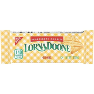 Nabisco Lorna Doone Shortbread Cookies, 1 Ounce, 30 Per Pack, 4 Per Case
