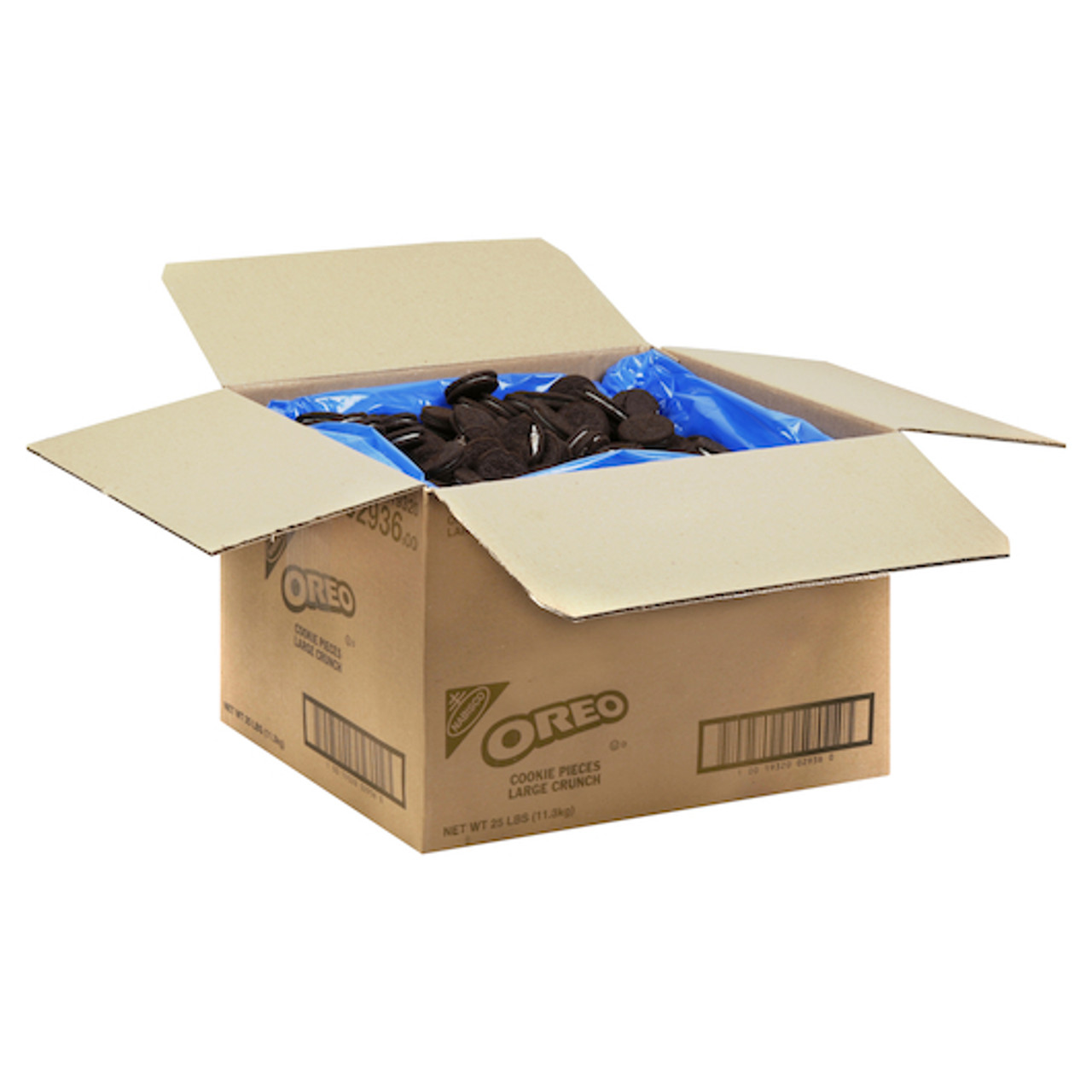 Oreo Large Cookie Pieces, 25 Pound, 1 Per Case