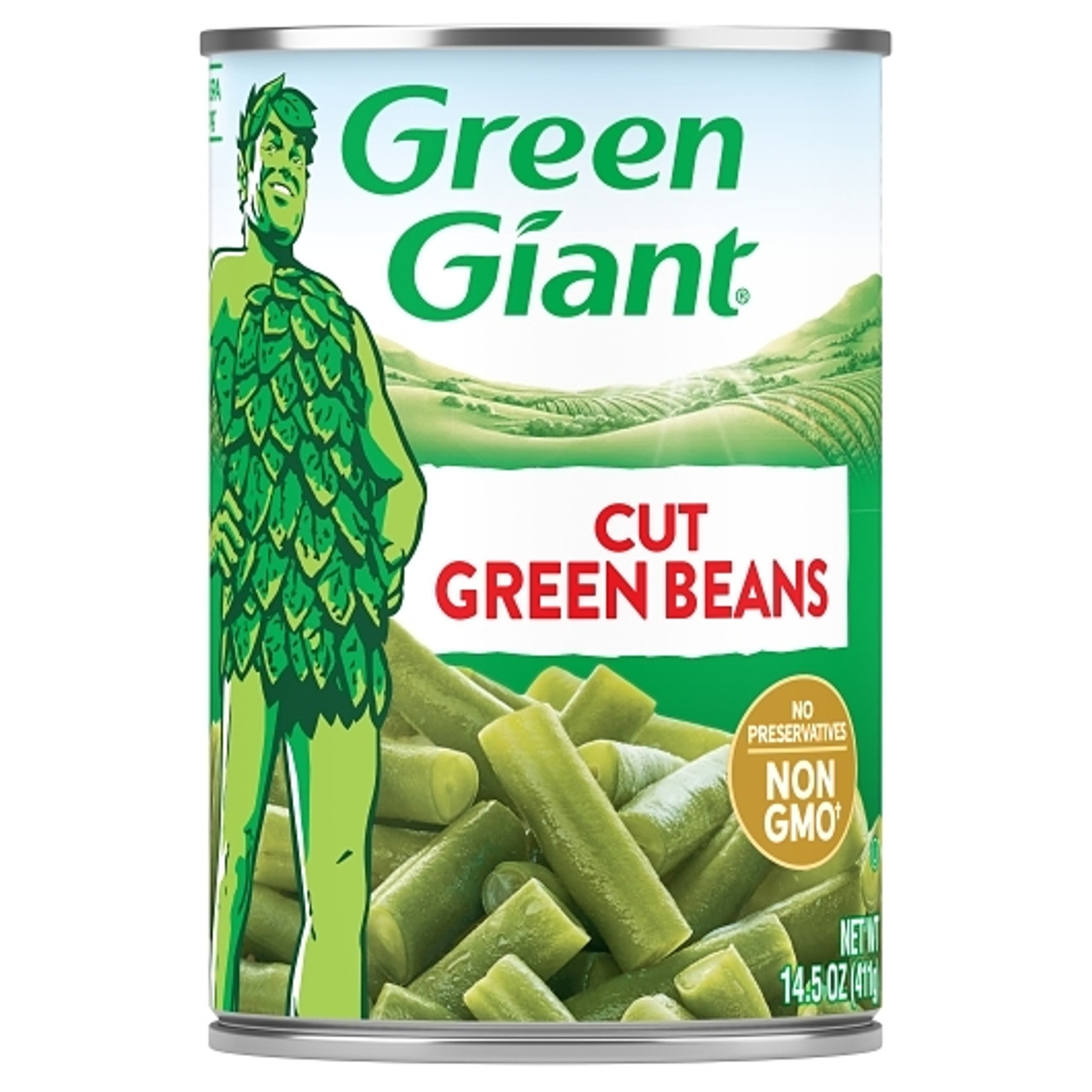 Green Giant Regular Cut Green Beans, 14.5 Ounce, 24 Per Case
