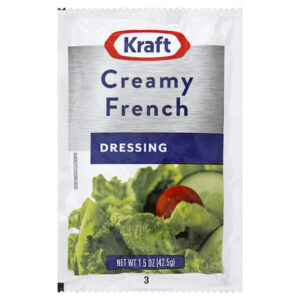 Kraft Creamy French Dressing Single Serve, 1.5 Ounce, 60 Per Case