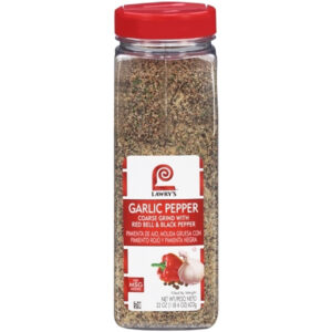 Lawry s Seasoning Garlic Pepper Green Grind, 22 Ounces, 6 Per Case