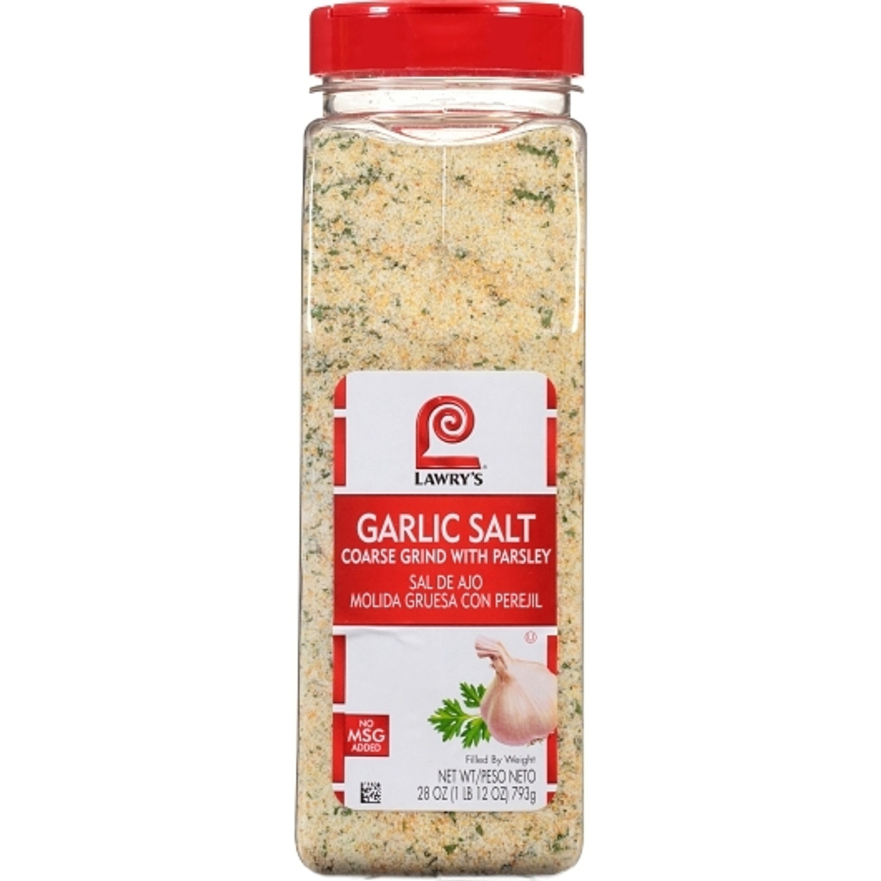 Lawry s Garlic Salt With Parsley, 28 Ounces, 6 Per Case