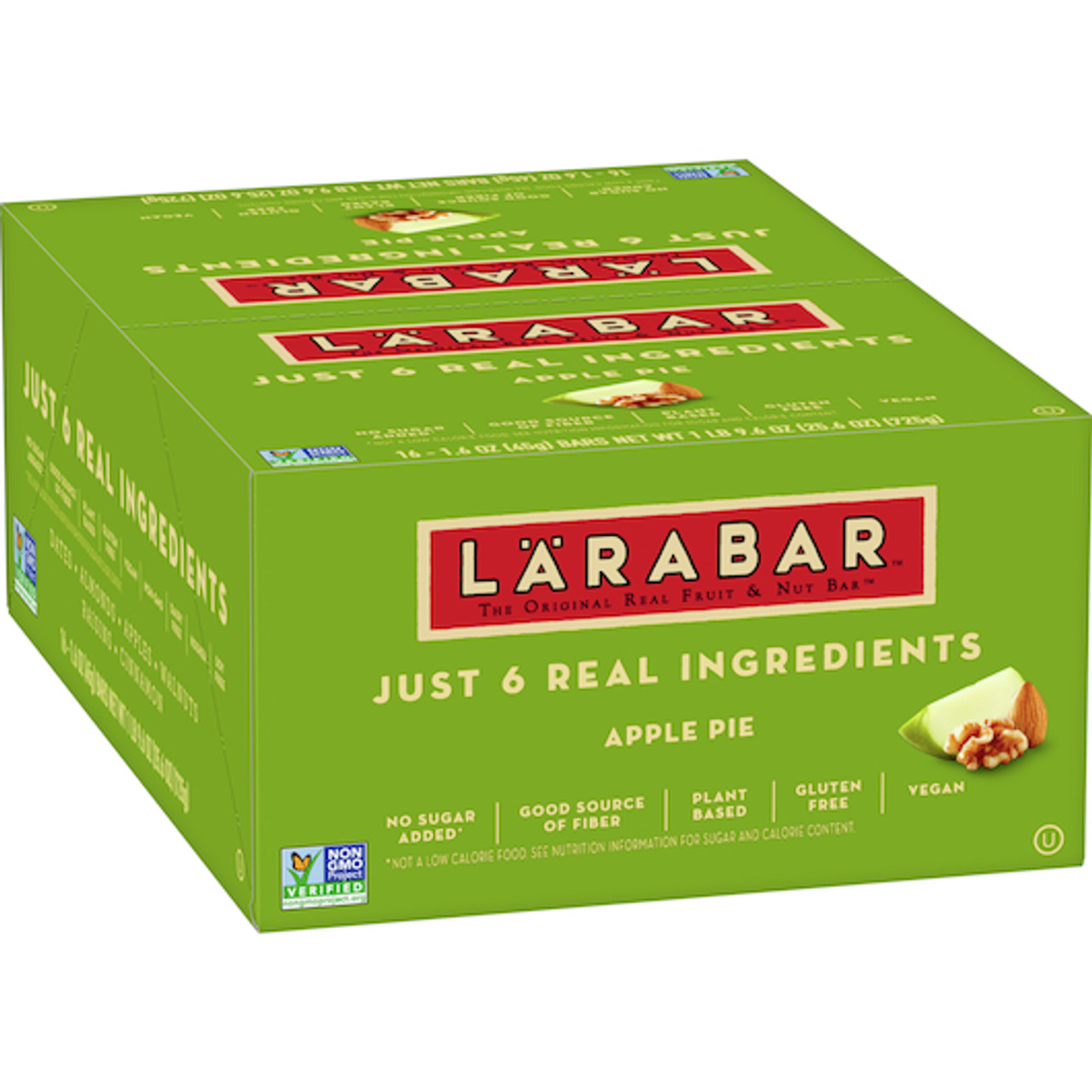 Larabar Gluten-Free Vegan Apple Pie Bar, 25.6 Ounce, 4 Per Case