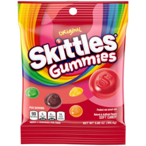 Skittles Original Pack Gummies, 5.8 Ounce, 12 Per Case