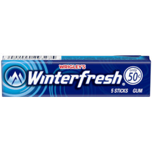 Winterfresh Gum, 5 Piece, 40 Per Box, 20 Per Case