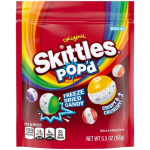 Skittles Pop d Original Candy, , 5.5 Ounce, 8 Per Case