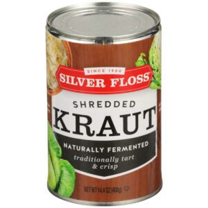 Silver Floss Shredded Kraut, 14.4 Ounce, 24 Per Case