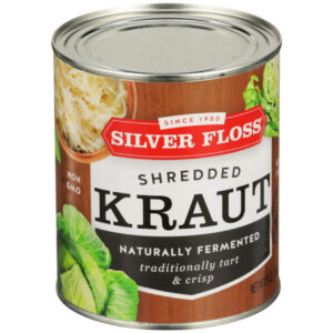 Silver Floss Shredded Kraut, 27 Ounce, 12 Per Case
