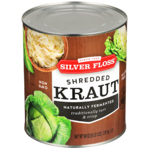 Silver Floss Shredded Kraut, 99 Ounce, 6 Per Case