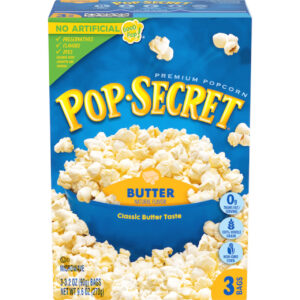 Pop Secret Classic Butter Popcorn, 9.6 Ounce - 6 Per Case