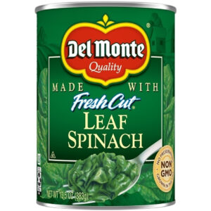 Del Monte Fresh Cut Leaf Spinach, 13.5 Ounce, 12 Per Case