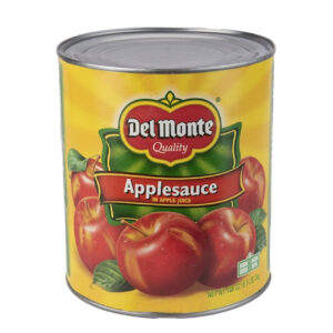 Del Monte Applesauce Blended With Apple Juice, 106 Ounces, 6 Per Case