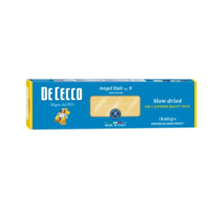 De Cecco No. 9 Angel Hair Pasta, 1 Pound, 20 Per Case