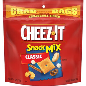 Cheez-It Grab Bag Classic Snack Mix, 6 Ounces, 8 Per Case