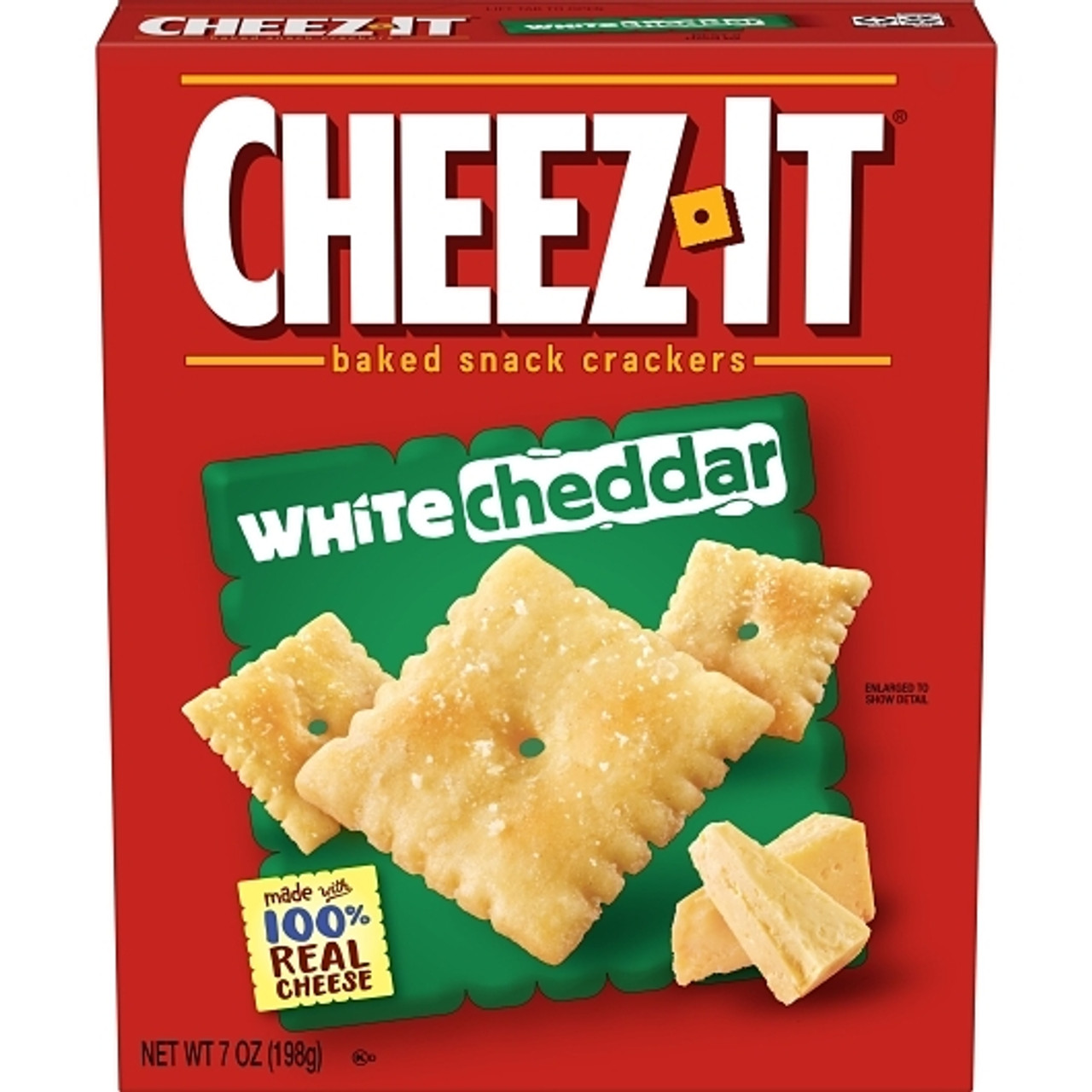 Cheez-It White Cheddar Crackers, 7 Ounces, 12 Per Case