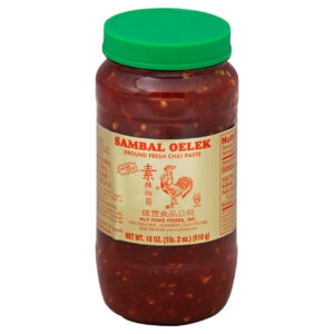 Huy Fong Sambal Oelex Chili Paste, 18 Ounce, 12 Per Case