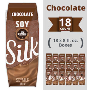 Silk Chocolate Soymilk, 8 Ounces, 18 Per Case