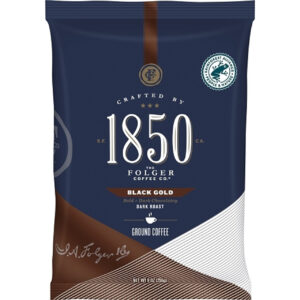 Folgers 1850 Ground Black Gold, 9 Ounce, 12 Per Case