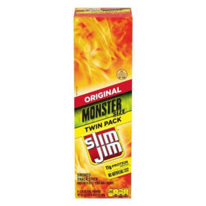 Slim Jim Original Snacks, 3.88 Ounce, 9 Per Box, 6 Per Case