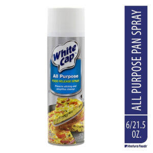 White Cap Aerosol Release Pan Spray, 21.5 Ounce, 6 Per Case
