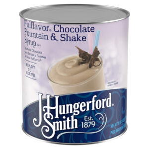 Jhs Chocolate Fountain & Shake Syrup, 96 Ounces, 6 Per Case