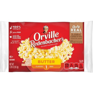 Orville Redenbachers Butter  Popcorn, 3.3 Ounce, 36 Per Case