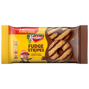 Keebler Fudge Stripe, 4.75 Ounce, 10 Per Box, 8 Per Case