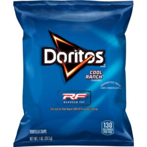 Doritos Reduced Fat Cool Ranch Tortilla Chips, 1 Ounce, 72 Per Case