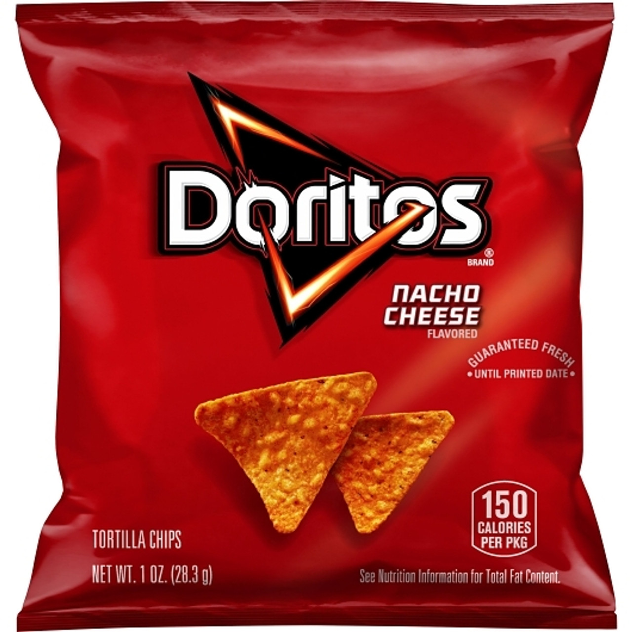 Doritos Nacho Cheese Tortilla Chips, 1 Ounce, 104 Per Case