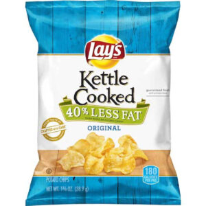 Lays Kettle Cooked Original Potato Chips, 1.375 Ounce, 64 per case