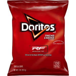 Doritos Nacho Reduced Fat Tortilla Chips, 1 Ounce, 72 Per Case