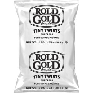 Rold Gold Tiny Twists Pretzel Bags, 16 Ounce, 6 Per Case