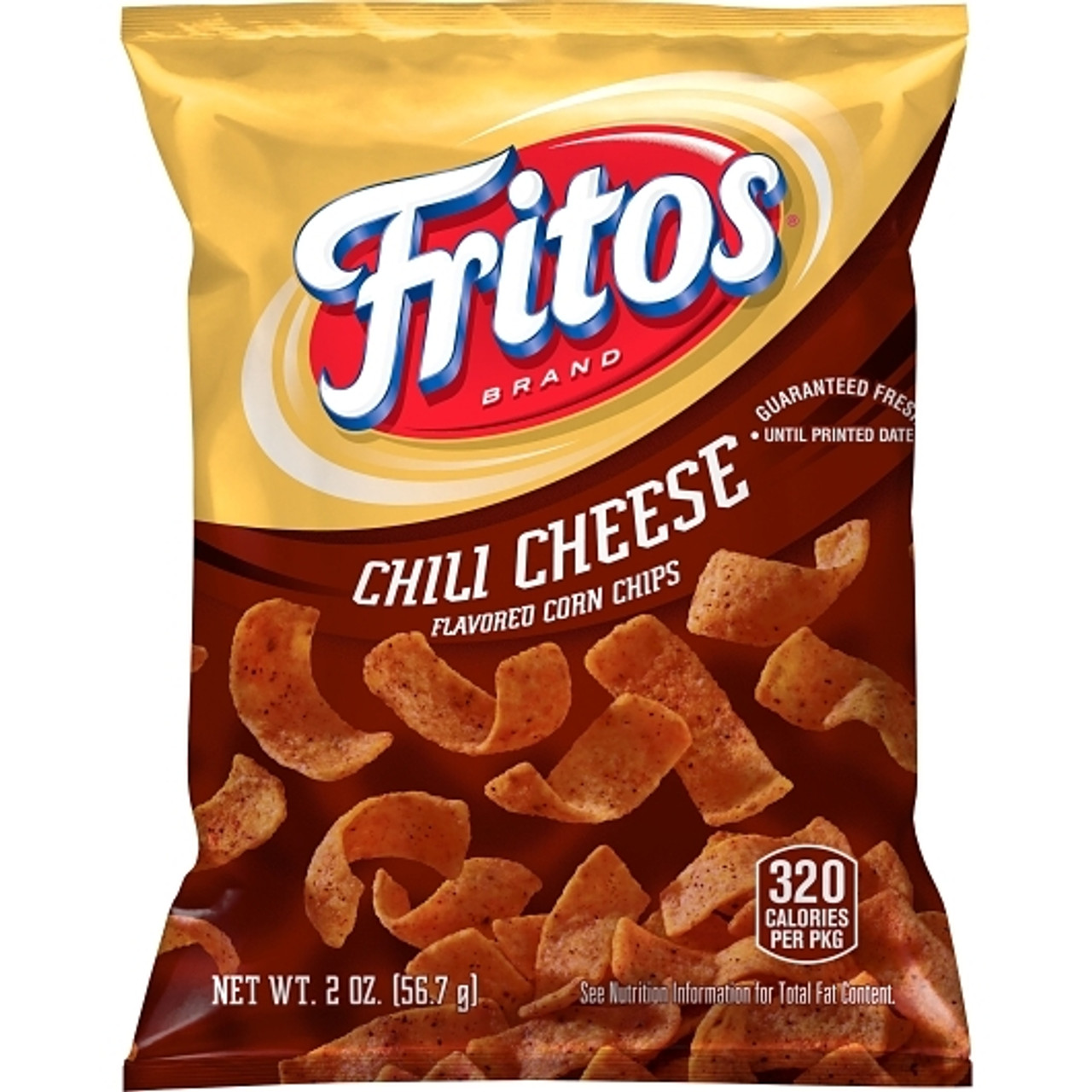 Fritos Chili Cheese Single Serve Corn Chips, 2 Ounce, 64 Per Case