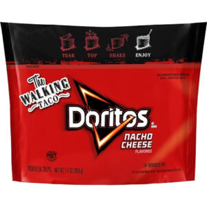 Doritos Nacho Reduced Fat Tortilla Chips, 1.4 Ounce, 44 Per Case