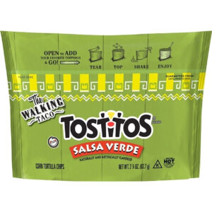 Tostitos The Walking Taco Tortilla Chips Salsa Verde, 2.25 Ounce, 18 Per Case