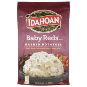Idahoan Foods Baby Reds Mashed Potatoes, 4.1 Ounce, 10 Per Case