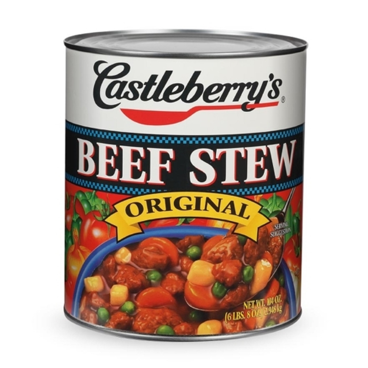 Castleberry s Beef Stew, 106 Ounces, 6 Per Case