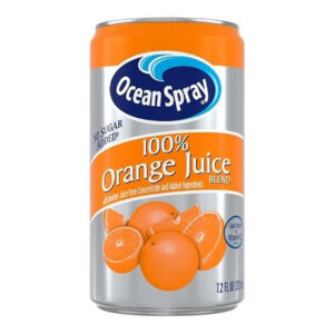 Ocean Spray Orange Juice, 7.2 Fluid Ounce, 24 Per Case
