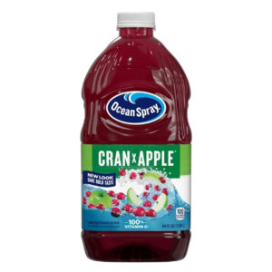 Ocean Spray Cranberry Apple Juice, 64 Fluid Ounce, 8 Per Case