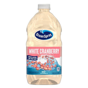 Ocean Spray White Cranberry Cocktail Juice, 64 Fluid Ounce, 8 Per Case