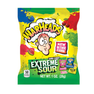 Warheads Extreme Sour Hard Candy, 1 Ounce, 12 Per Box, 15 Per Case