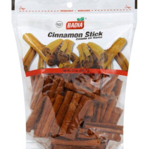 Badia Cinnamon Sticks Bag With Zipper, 12 Oz (Pack of 6)