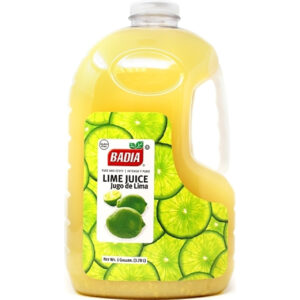 Badia Lime Juice, 1 Gallon, 4 Per Case