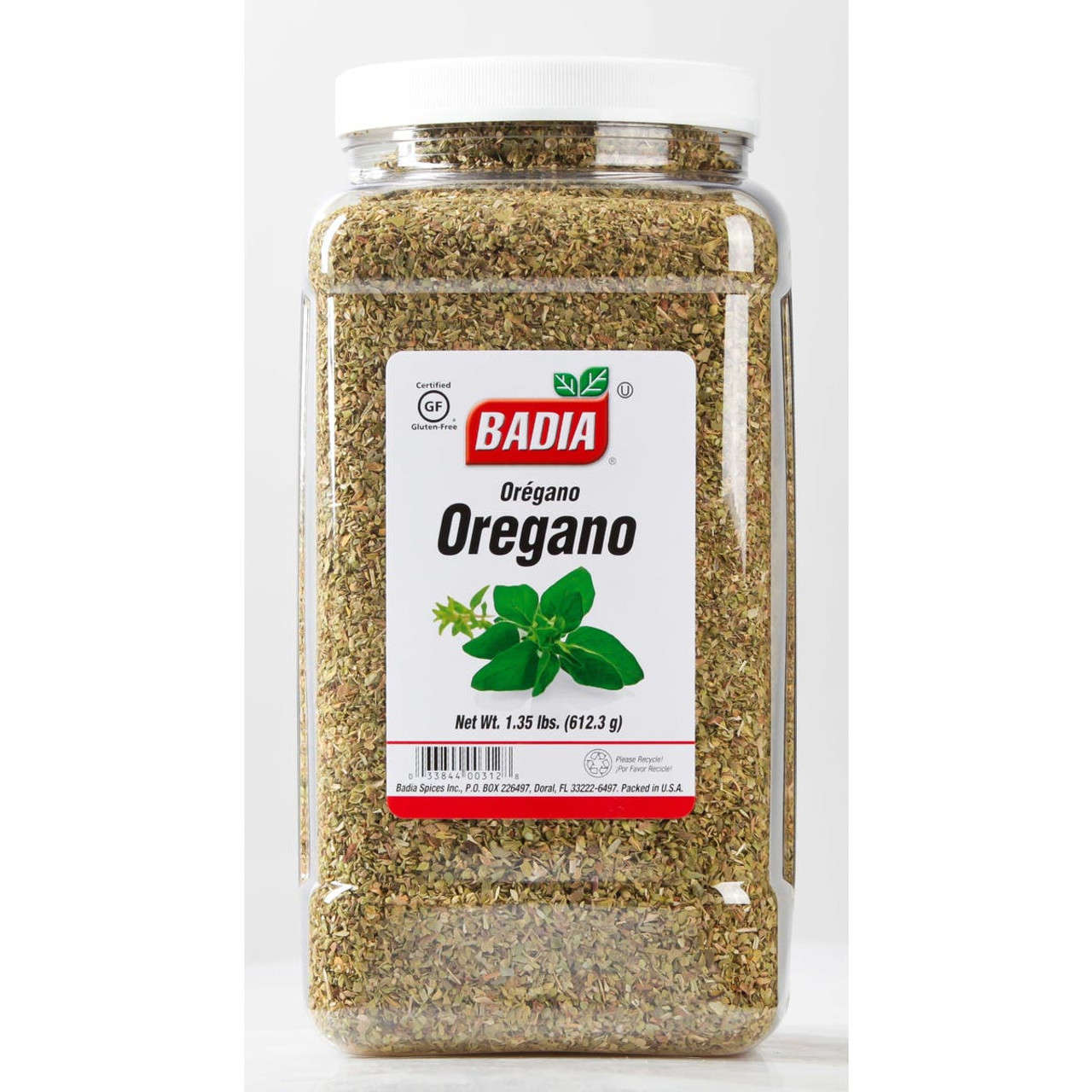 Badia Dried Oregano Leaves, 1.35 Pound Bottle - 4 Per Case