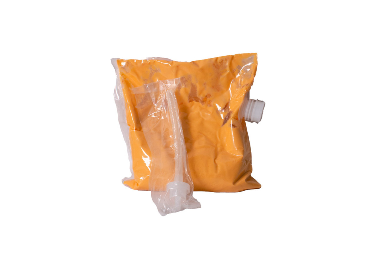 Gehl s Sharp Cheddar Cheese Sauce With Hose, 80 Ounce Bags - 4 Per Case