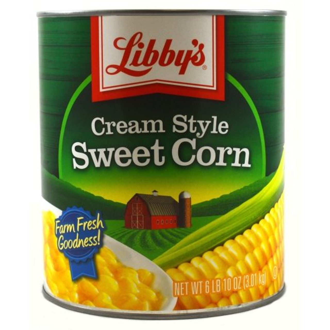 Libby s Cream Style Sweet Corn, 106 Ounce, 6 Per Case