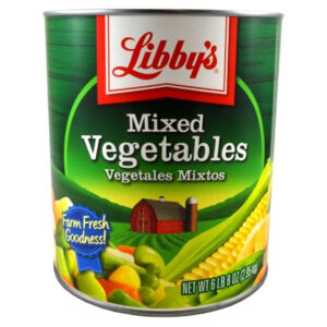 Libby s Mixed Vegetables, 104 Ounce, 6 Per Case