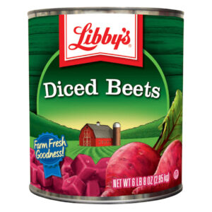 Libbys Diced Beets, 104 Ounces, 6 Per Case