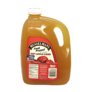 Musselman s Fresh Pressed 100% Apple Cider, 128 Fluid Ounces, 4 Per Case